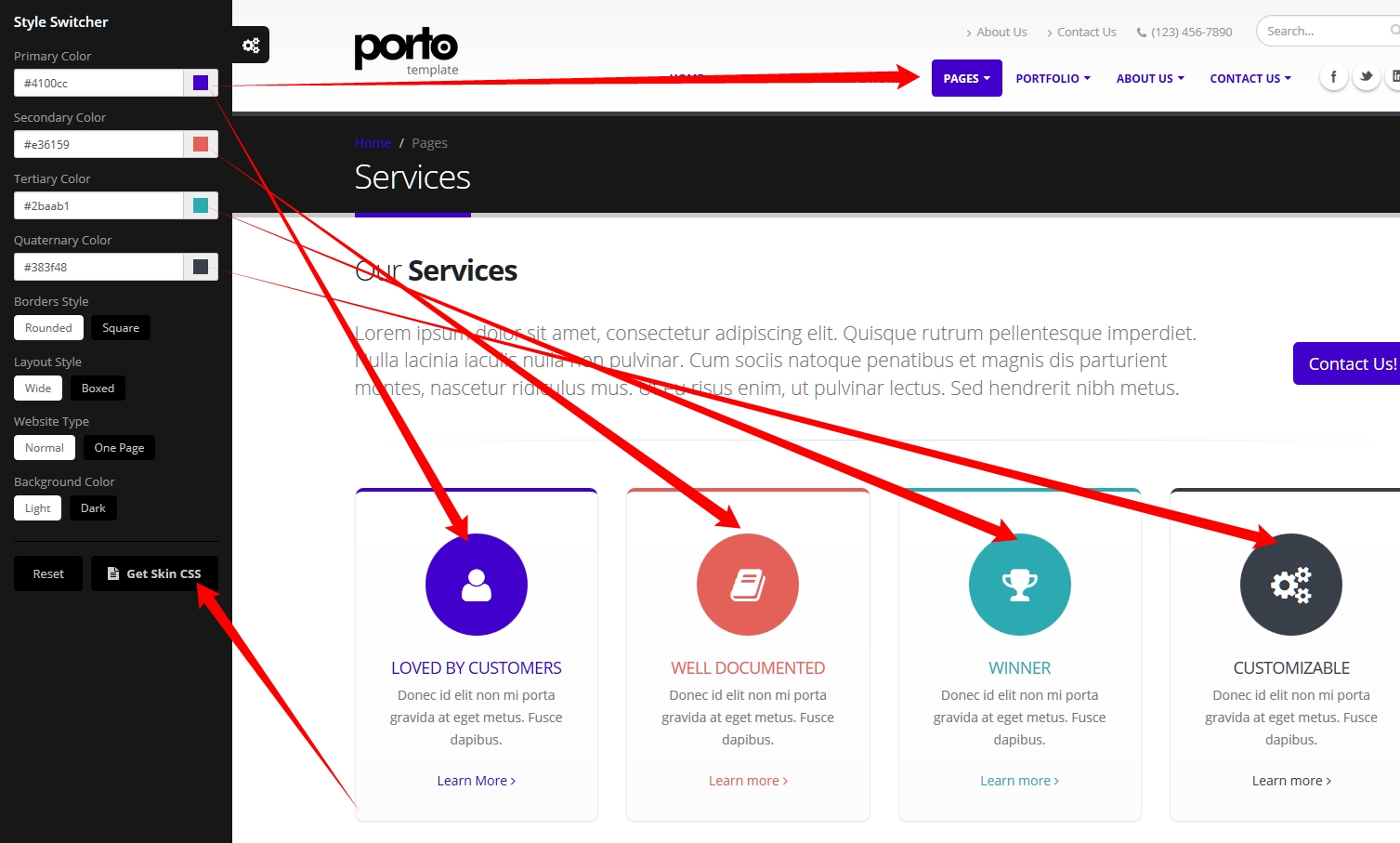 Porto - Responsive HTML5 Template - Documentation